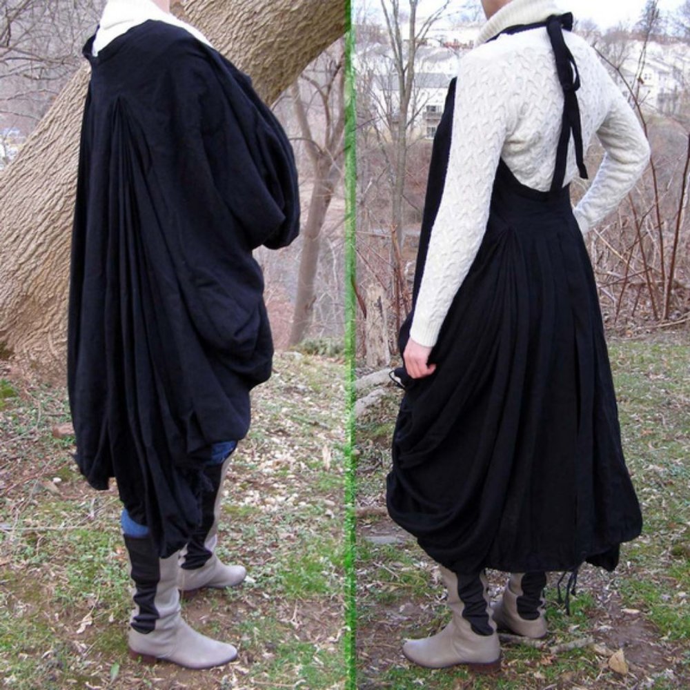 SUPER RARE NWT Ann Demeulemeester Versatile piece - Picture 7 of 14